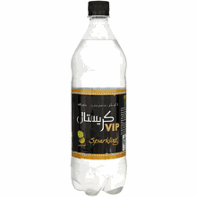 آب گاز دار 1 لیتری لیمو کریستال 6 عددی