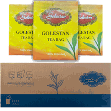 چای تیبگ گلستان 1000 عددی