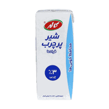 شیر پاکتی پرچرب 200 میل کاله بسته 36 عددی