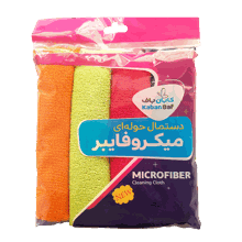 دستمال میکروفایبر بسته 4 عددی