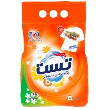 پودر ماشین لباسشویی 4 کیلویی تست